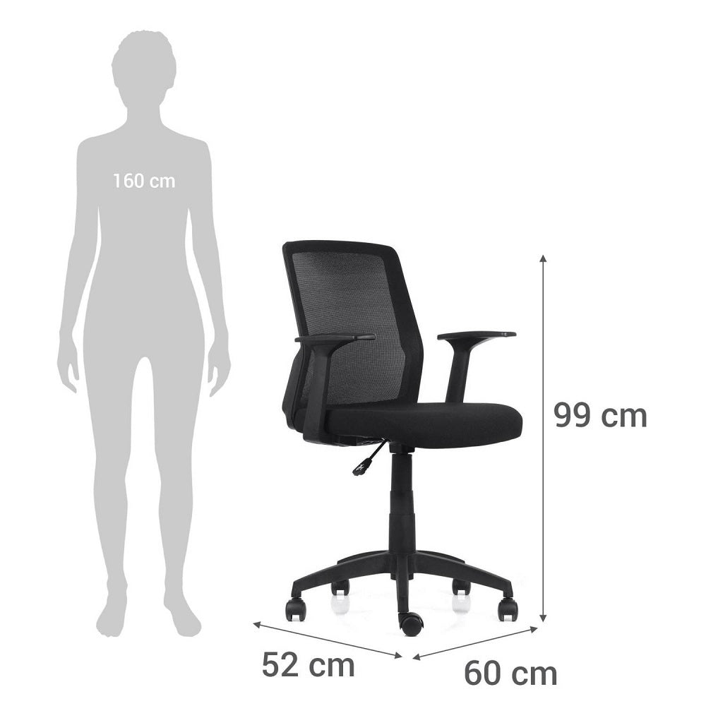 Silla Escritorio Cuba Fija