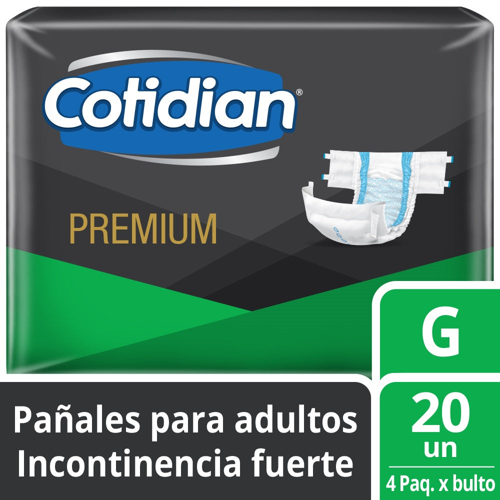 Pañal Adulto Premium Grande 20 Un