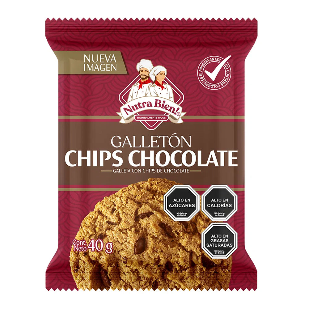 Galletón Chip Choco 40 Gr
