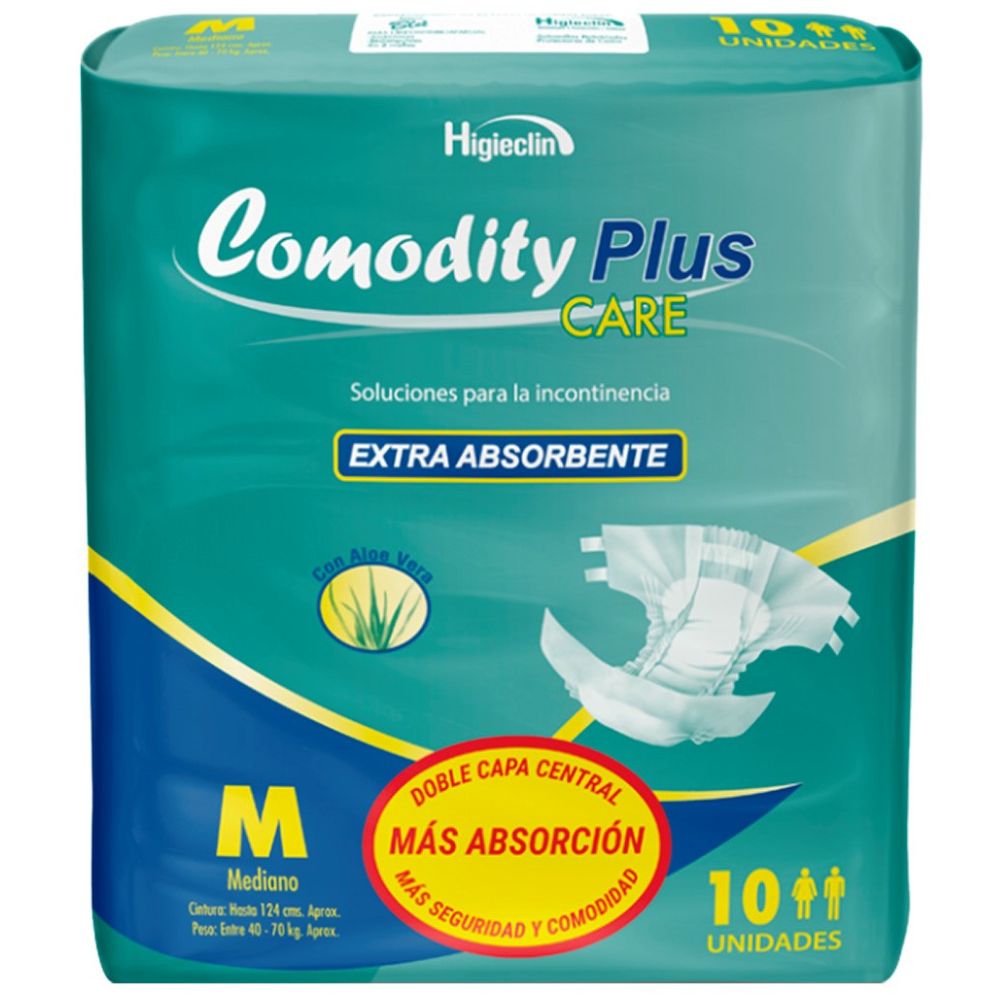 Pañal Adulto Plus Mediano 10 Un