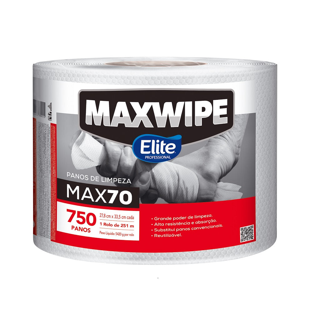 Paño Maxwipe 70 Bobina X 750 Unidades