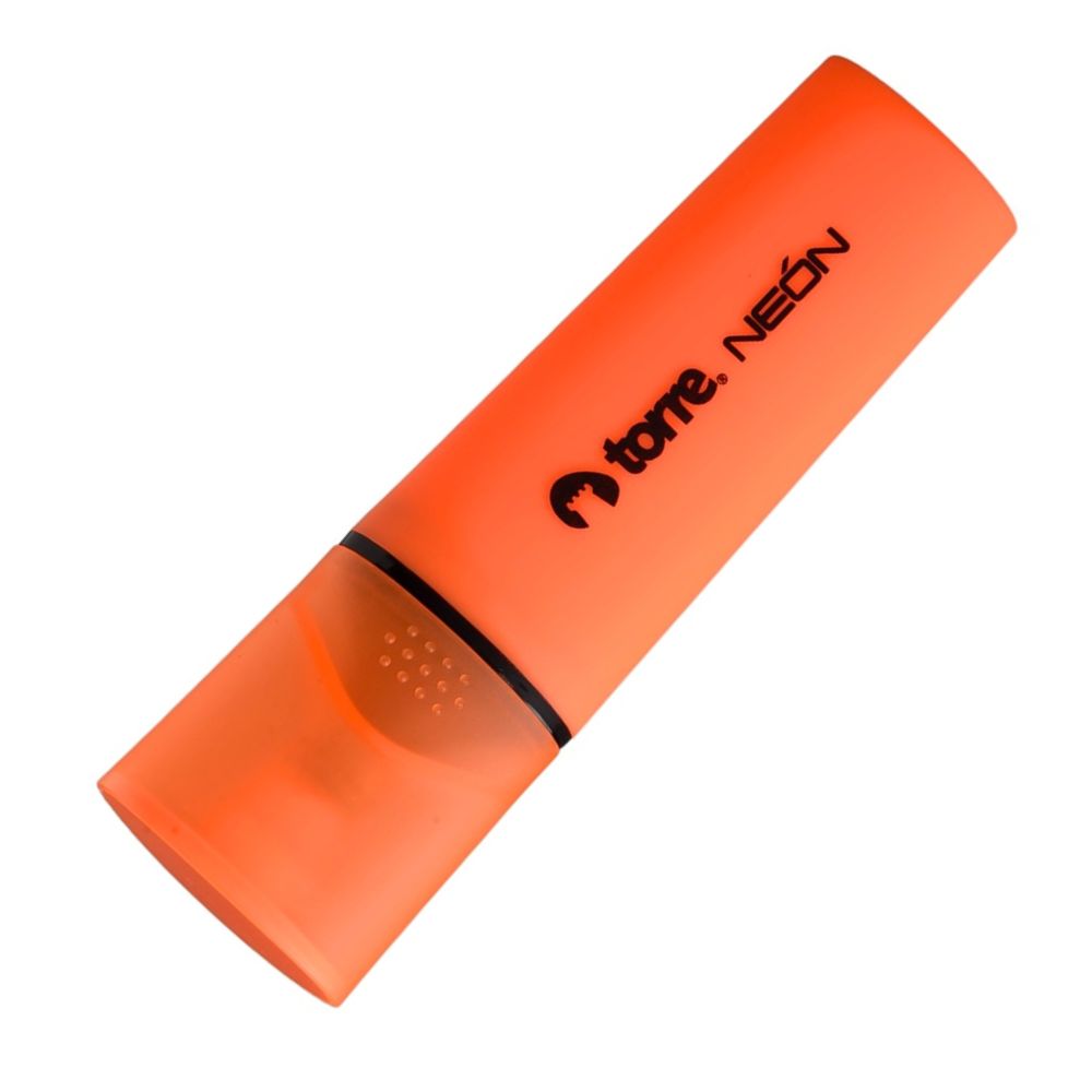 Destacador Punta Biselada Plano Naranjo 2.1