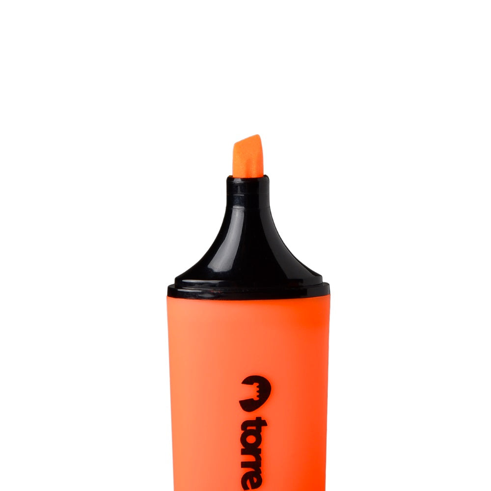 Destacador Punta Biselada Plano Naranjo 2.1