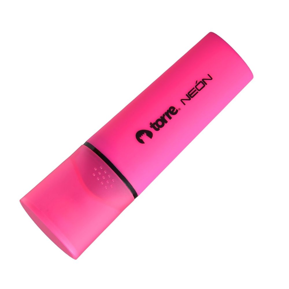 Destacador Punta Biselada Plano Rosado 2.1