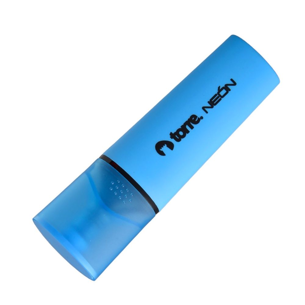 Destacador Punta Biselada Plano Celeste 2.1