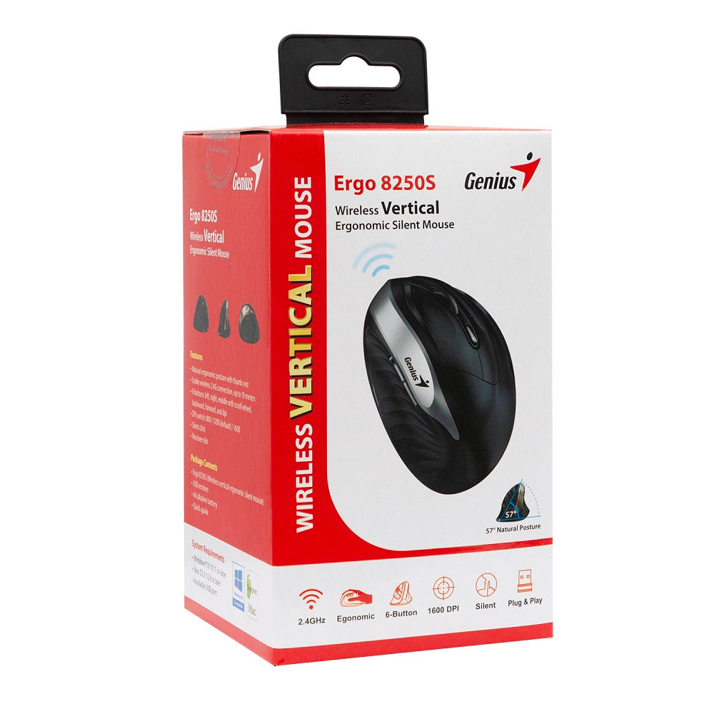 Mouse Inalámbrico Vertical