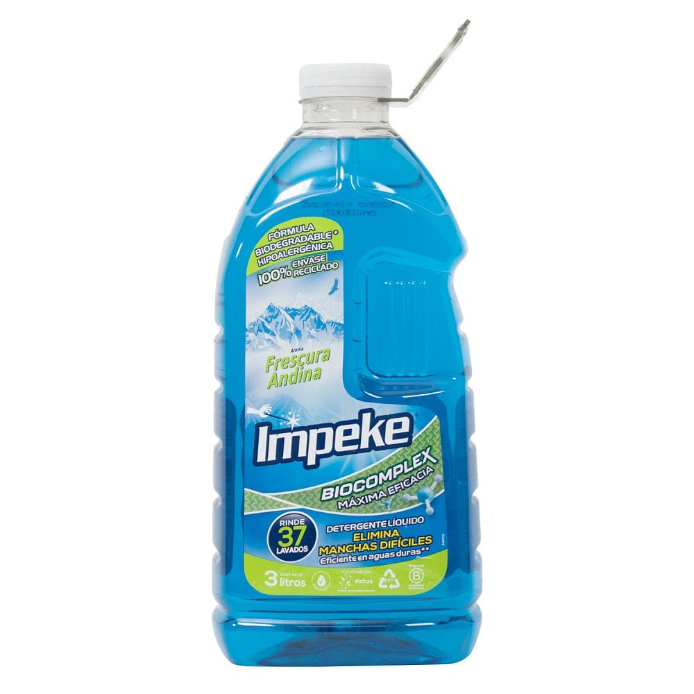 Detergente Líquido Frescura Andina 3 lt