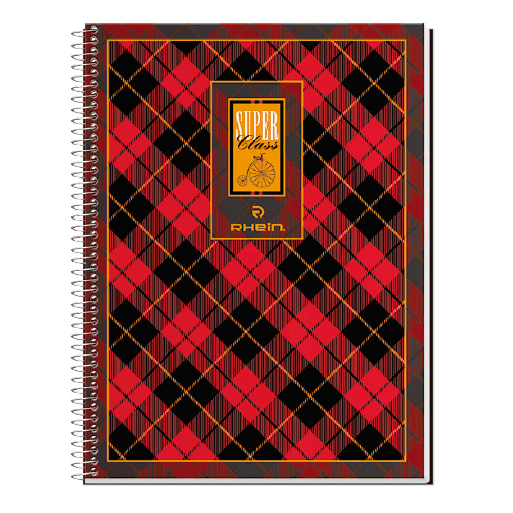 Cuaderno Carta Scotch Matemática 7Mm 150 Hojas Super Class Triple 70 Gr