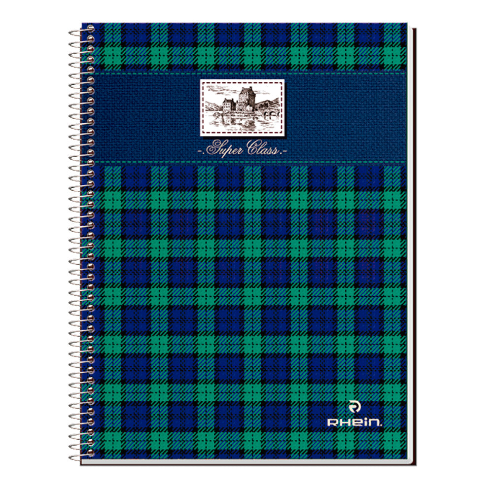 Cuaderno Carta Matemática 7 Mm Superclass 3 Materias Scotch 150 Hojas (Diseños Surtidos)