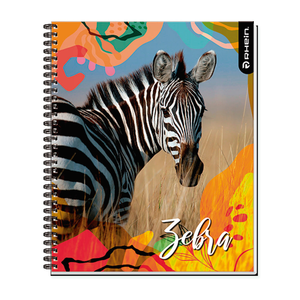 Cuaderno Universitario Matemática 7 Mm Wild Life 100 Hojas (Diseños Surtidos)