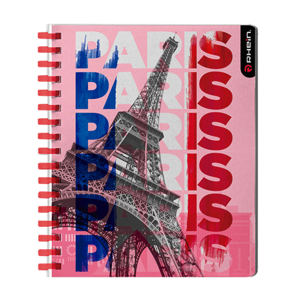 Cuaderno Universitario Matemática 7 Mm Travel Soft 100 Hojas (Diseños Surtidos)