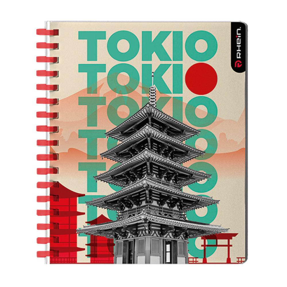 Cuaderno Universitario Matemática 7 Mm Travel Soft 100 Hojas (Diseños Surtidos)