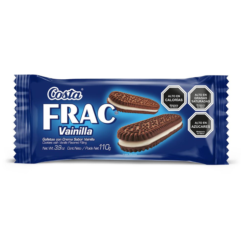 Galleta Frac Vainilla 110 Gr