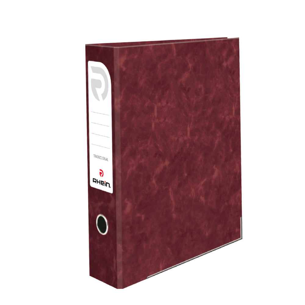 Archivador Angosto Oficio Burdeo 350 Hojas