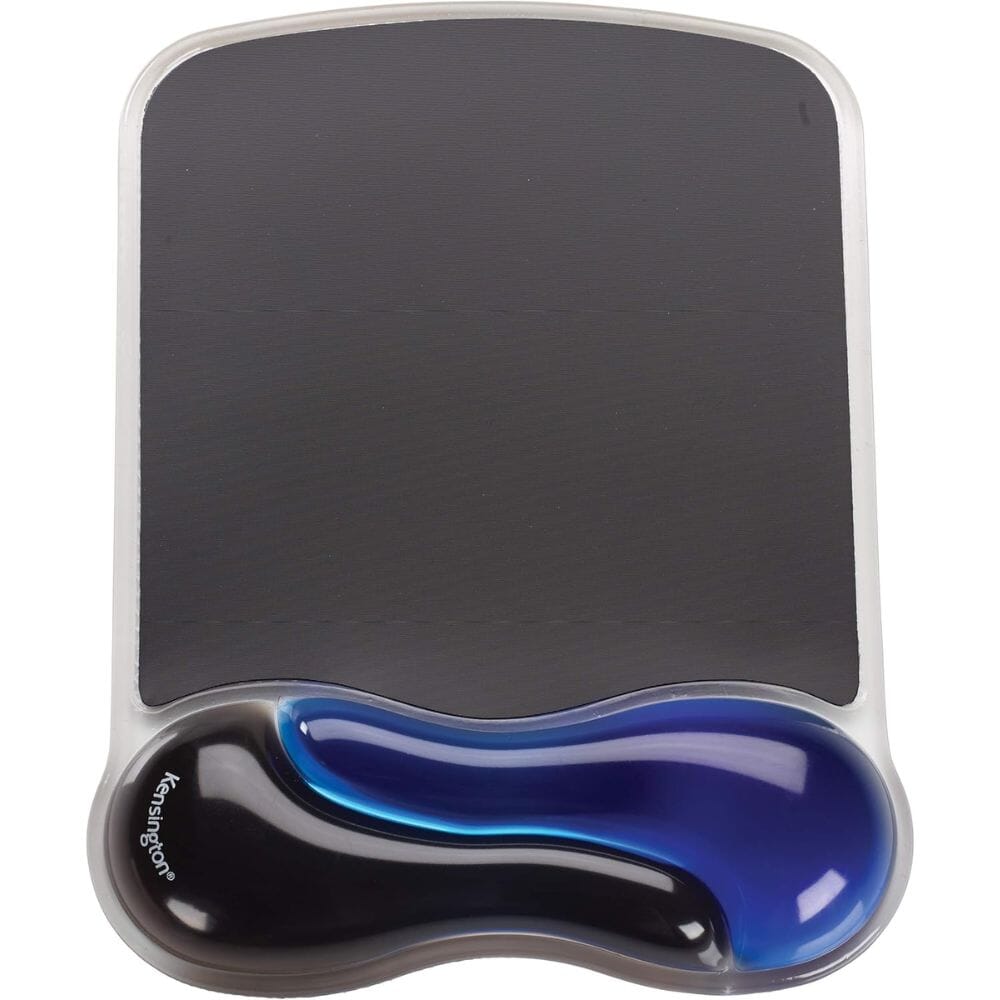 Mousepad Apoya Muñecas Duogel Azul