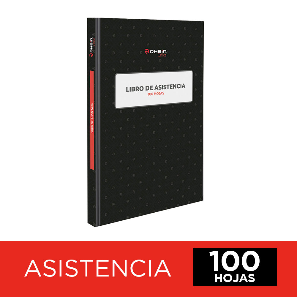 Libro Registro De Asistencia 100 Hojas