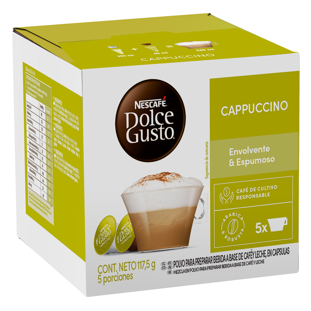Capsula Tipo Dolce Cafe Cappuccino 10 Capsulas