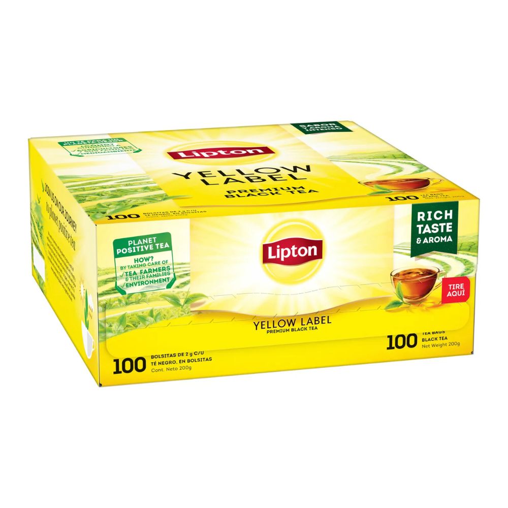 Té Yellow Label Caja 100 Unidades