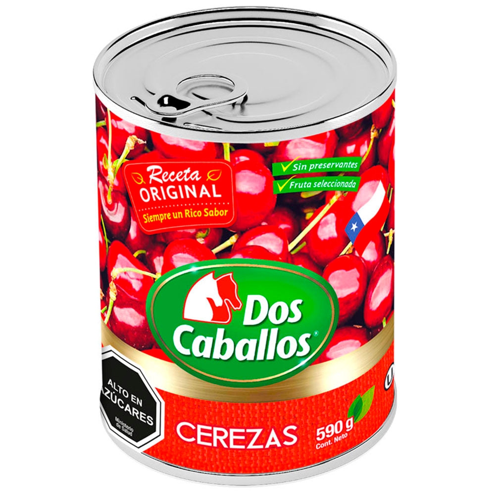 Fruta Conserva Cerezas En Almibar 59 Gr