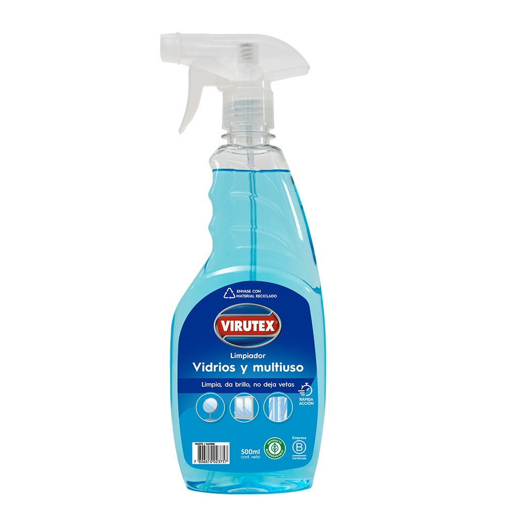 Limpiavidrios Multiuso Biodegradable 500 Ml