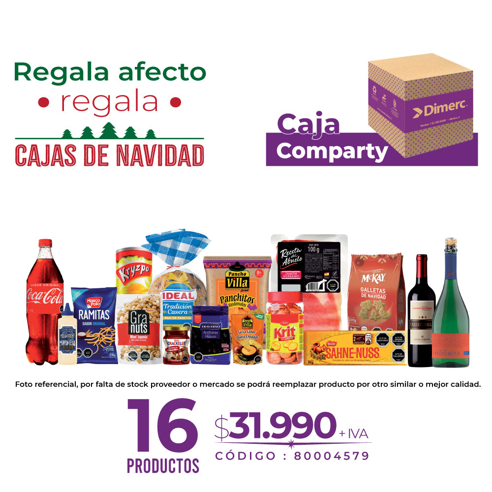 Caja Navidad 2025 Comparty (Purpura)