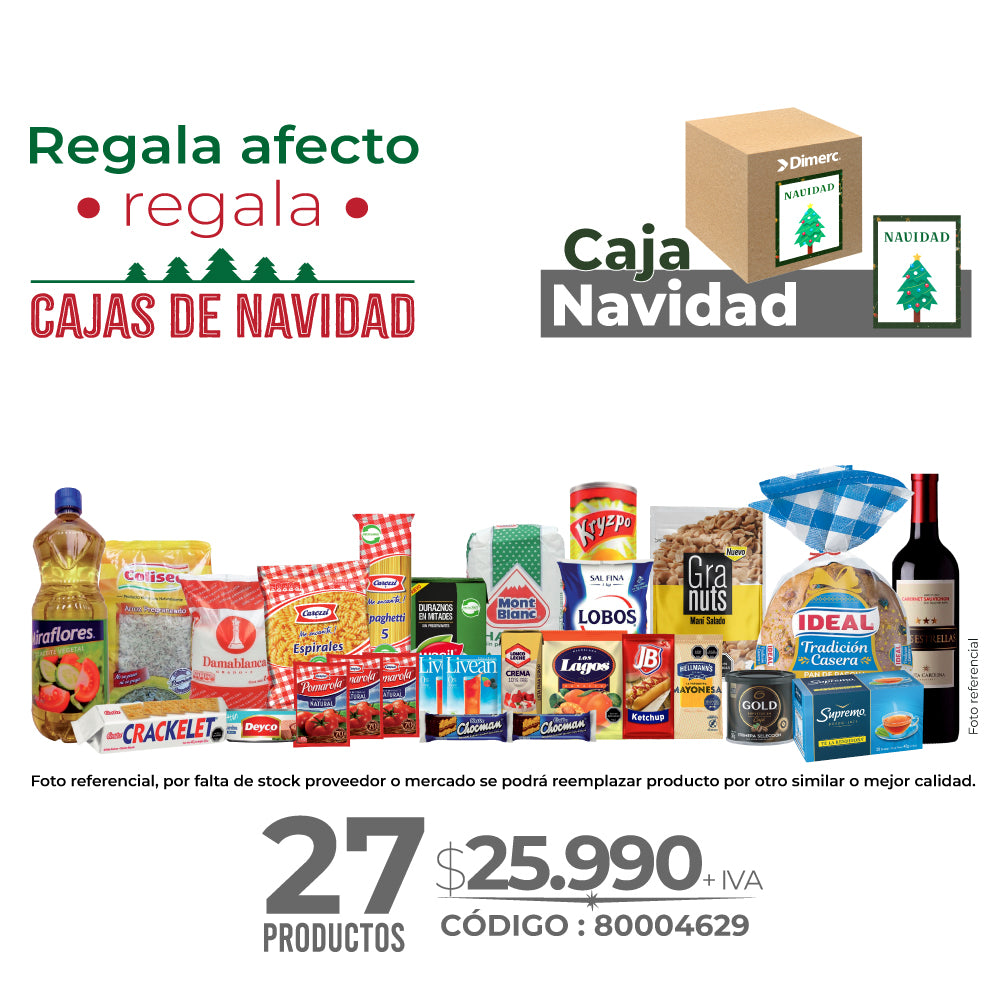 Caja Arbol Navidad 2025