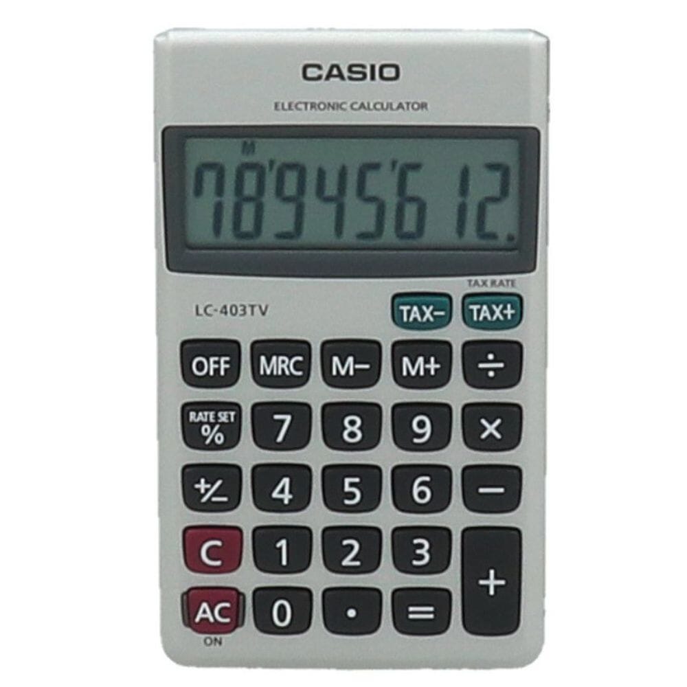 Calculadora Bolsillo 8 Dígitos Vertical Lc403 Tv