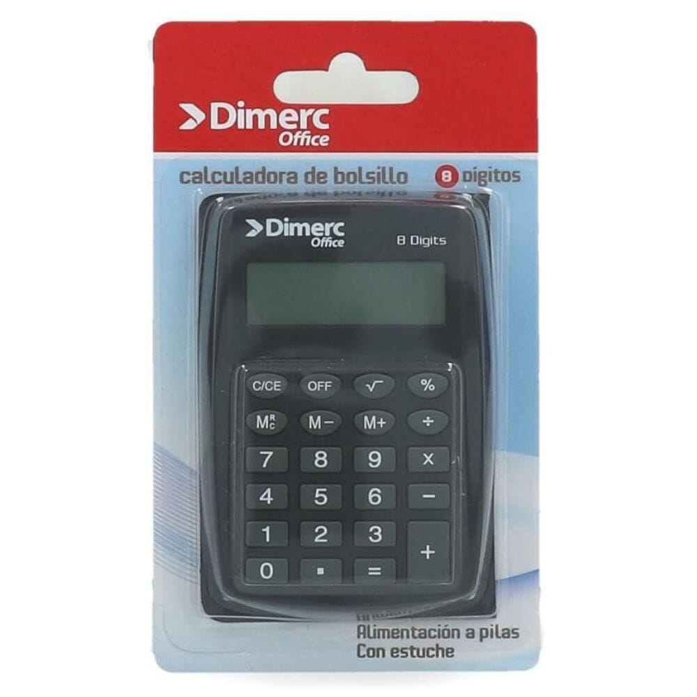 Calculadora Bolsillo 8 Dígitos Vertical C700