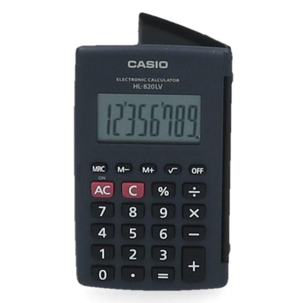 Calculadora Bolsillo 8 Dígitos Vertical Hl 820Lvbk