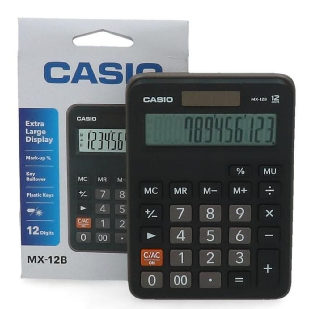 Calculadora Escritorio 12 Dígitos Mx-12B