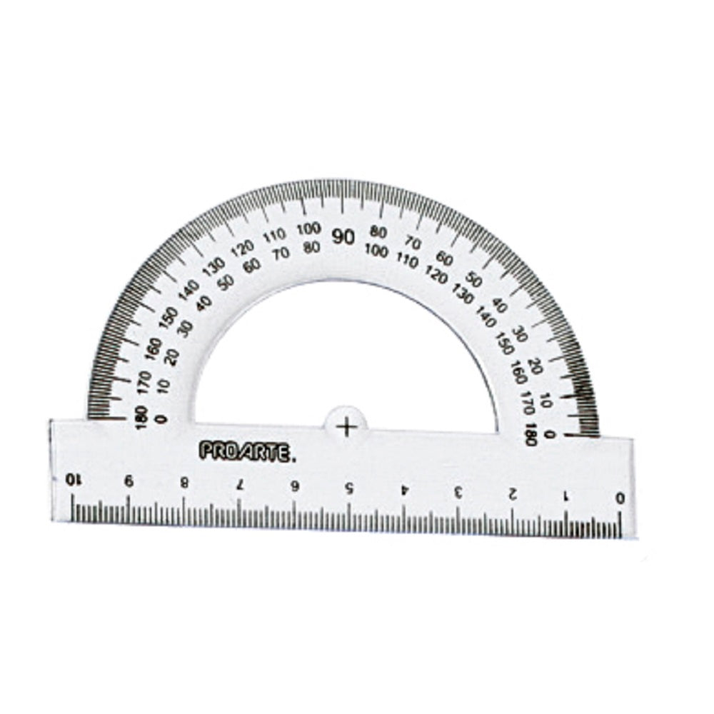 Transportador 180 Grados 10 Cm
