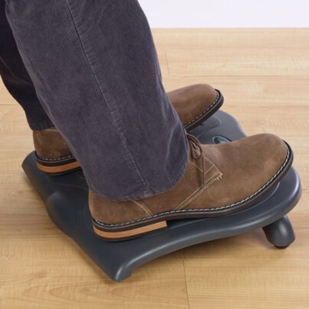 Apoya Pies Negro Ajustable Solesaver K56152