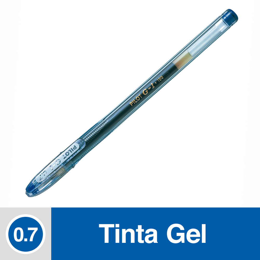 Lápiz Tinta Gel 0.7 mm Punta Media Azul G1