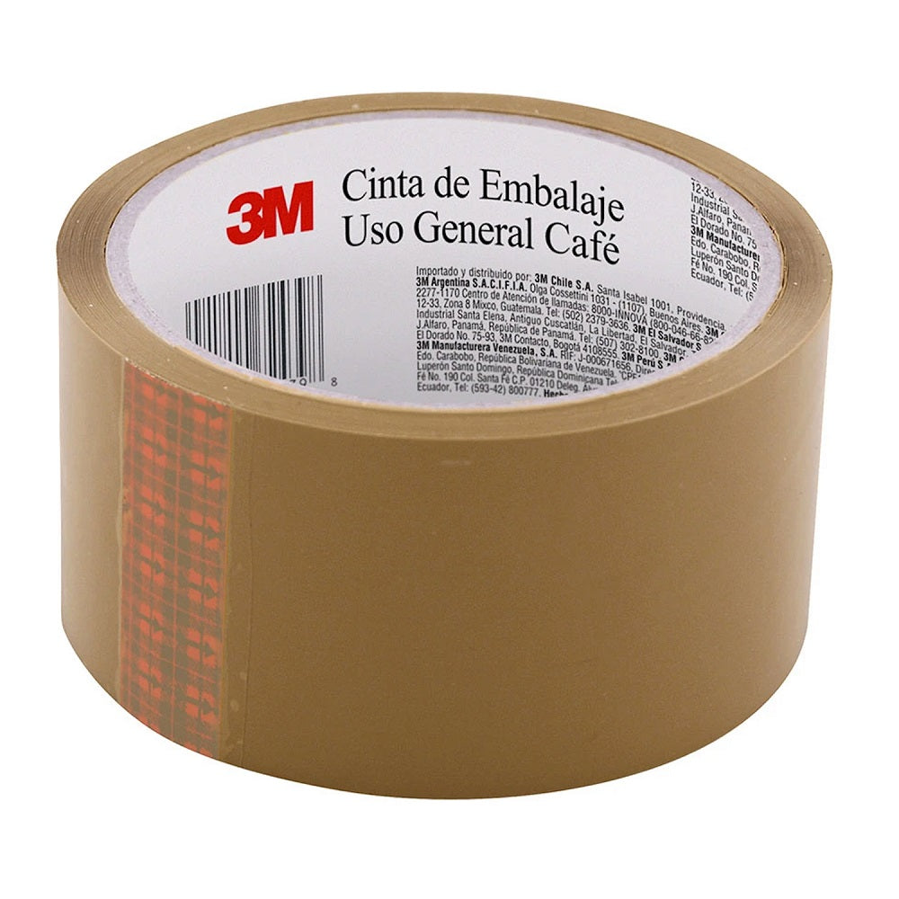 Cinta Embalaje Café Scotch 48 mm 40 mt