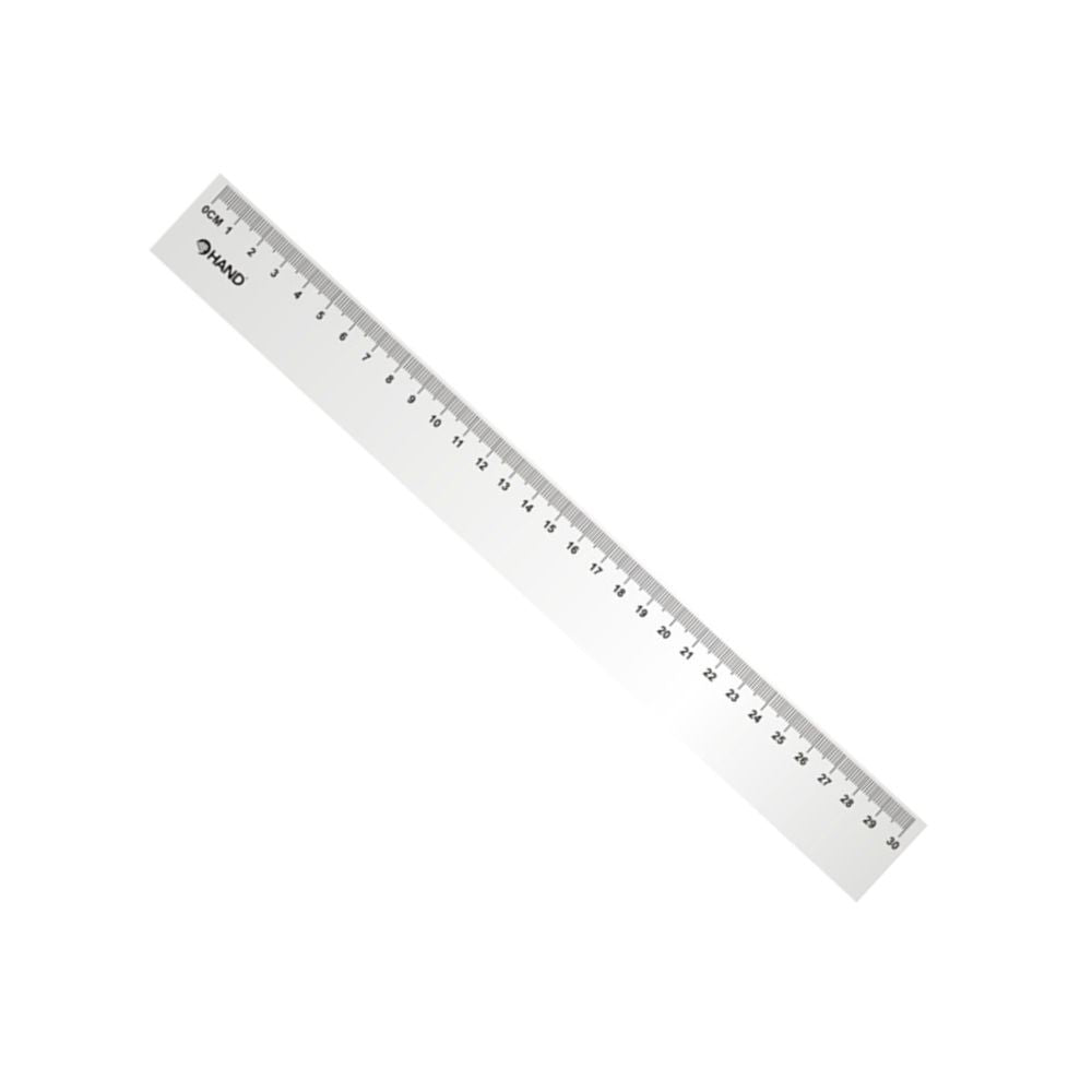 Regla Transparente Acrílica 30 Cm