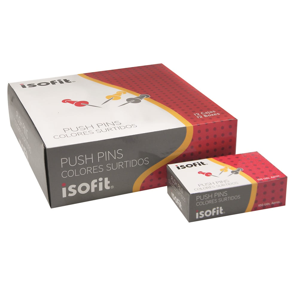 Punch Pin Colores 100 Unidades