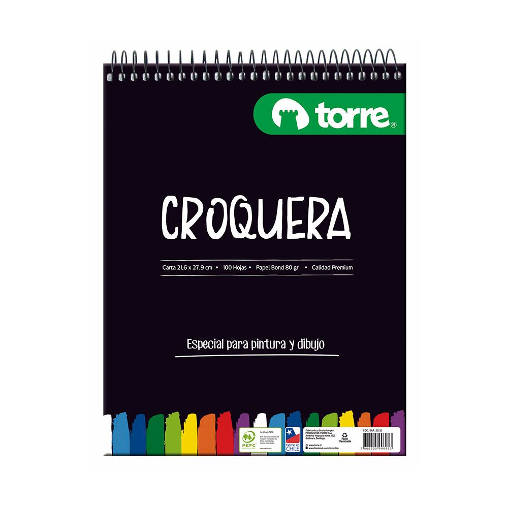 Croquera Tamaño Carta 21.6X27.9 Cm Imagia