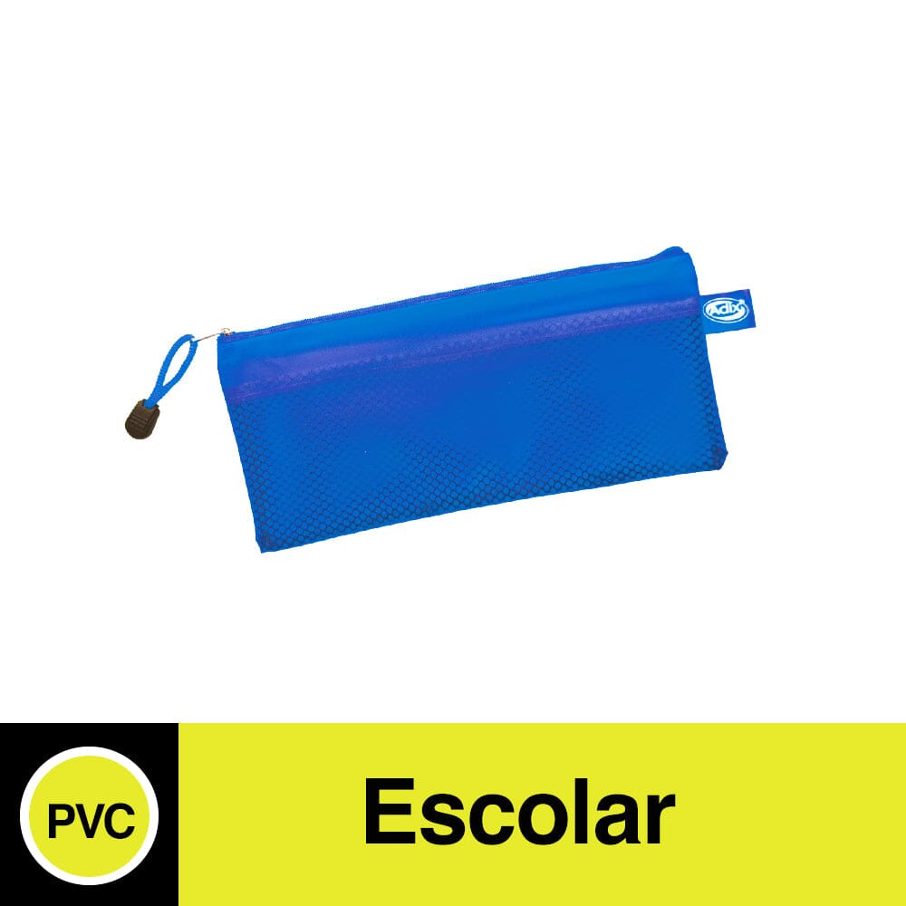 Estuche Escolar Azul