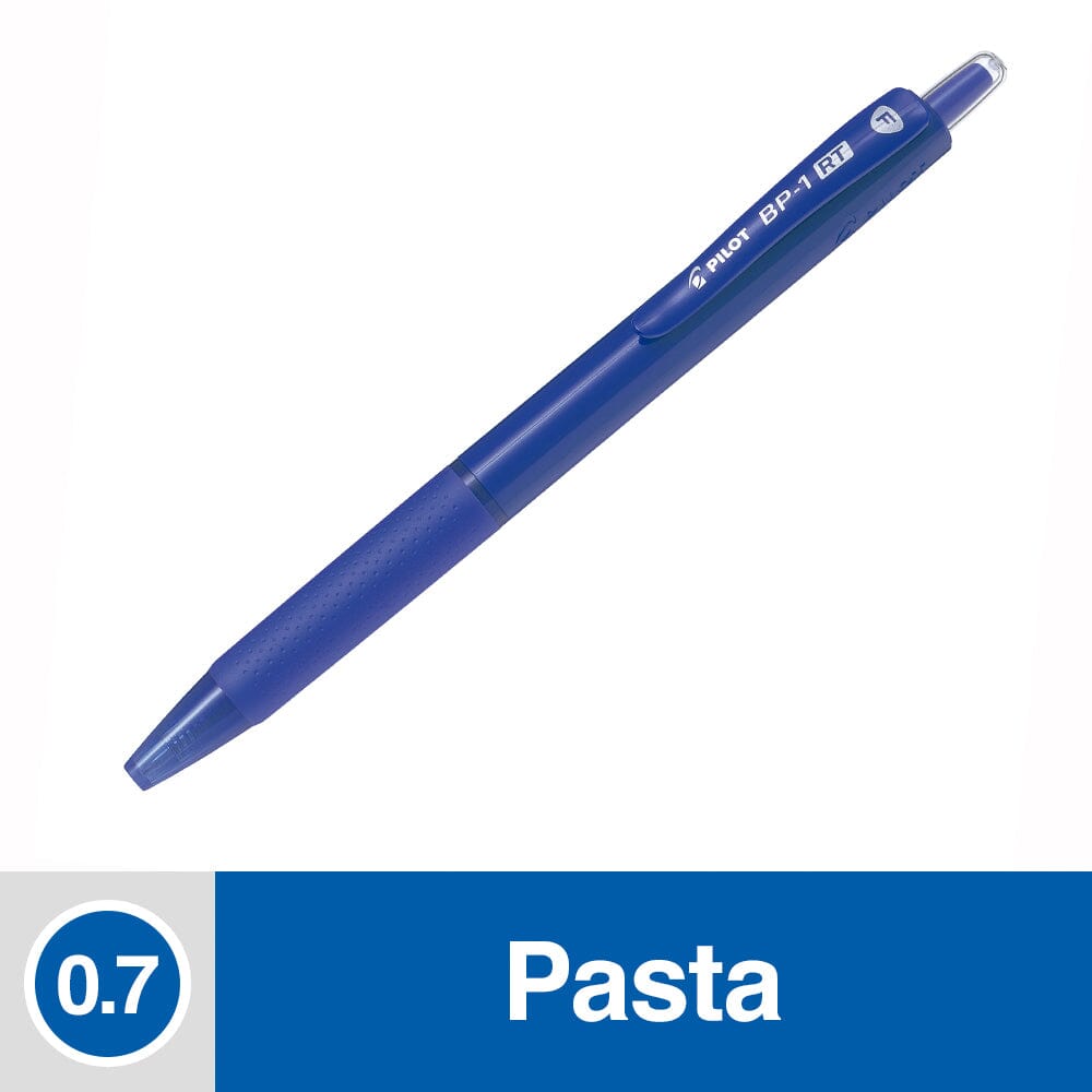 Lápiz Pasta Punta Fina Azul 0.7 Mm