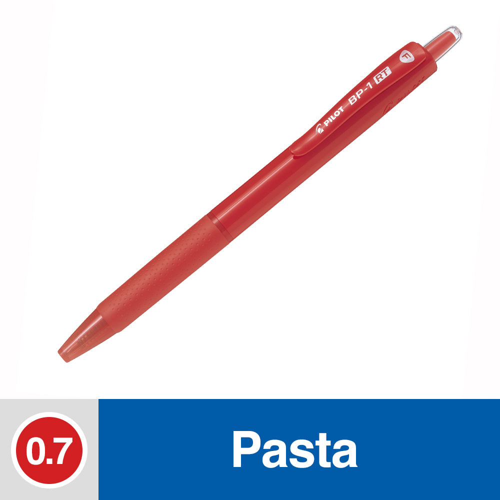 Lápiz Pasta Punta Fina Rojo 0.7 Mm