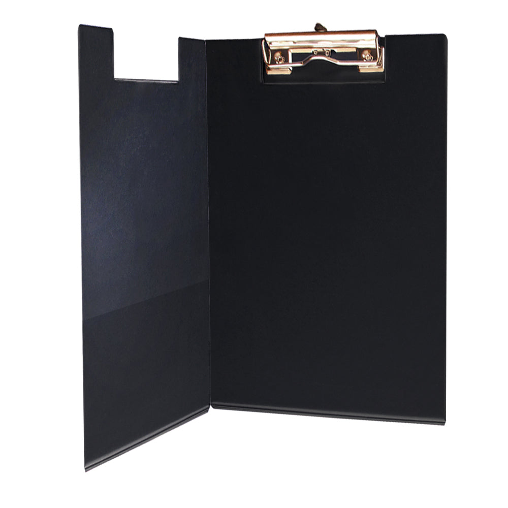 Anotador Doble PVC Negro Oficio