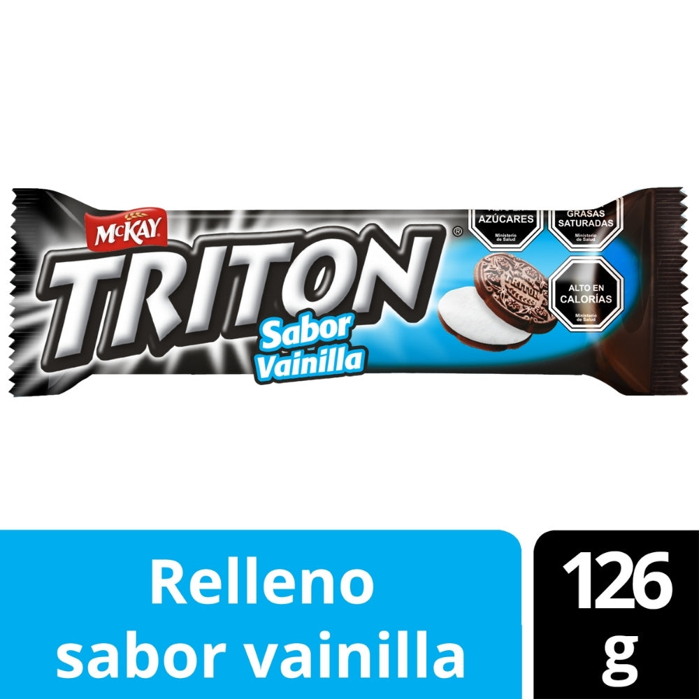 Galleta Tritón Vainilla 126 Gr