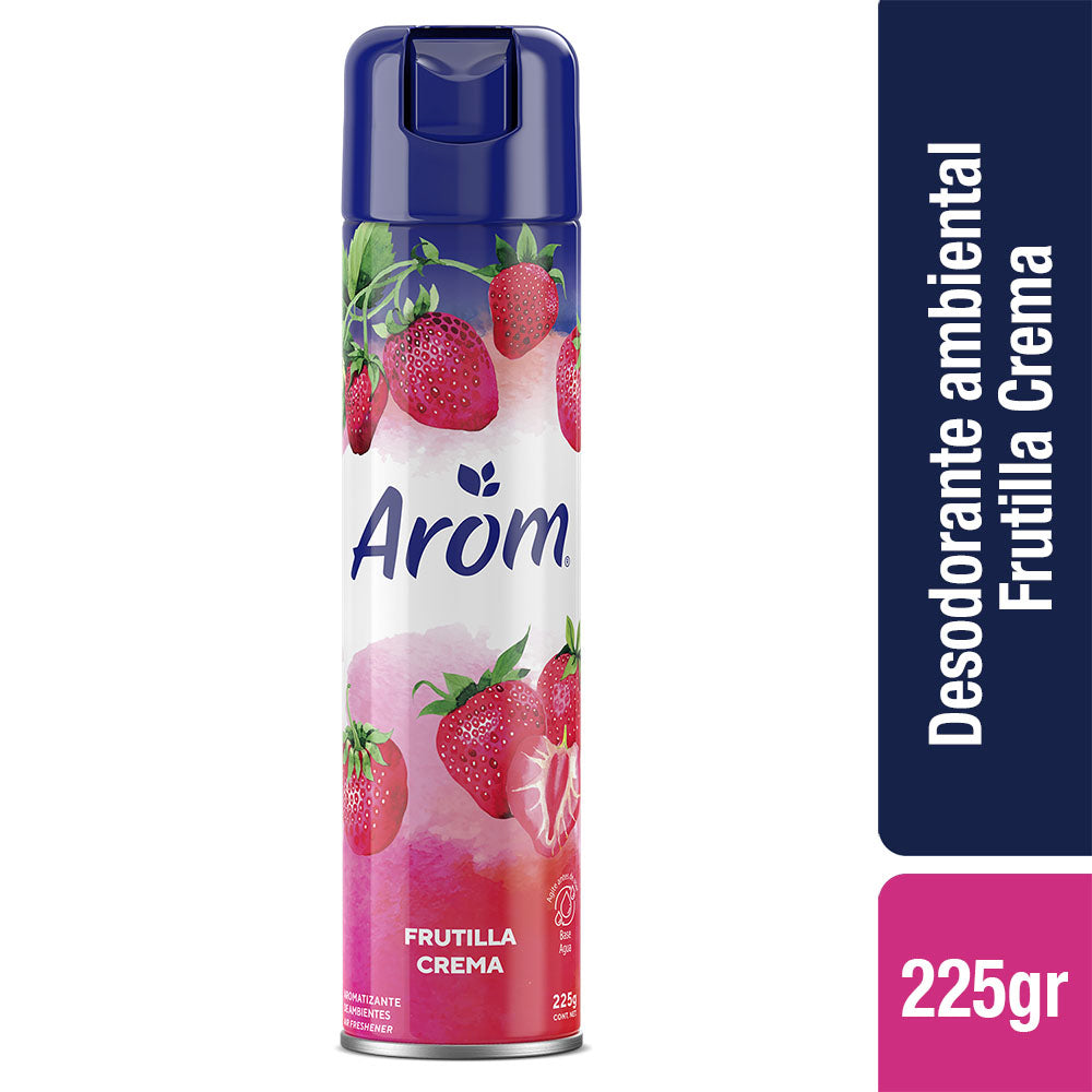 Desodorante Ambiental Aerosol Frutilla Crema 360 Ml