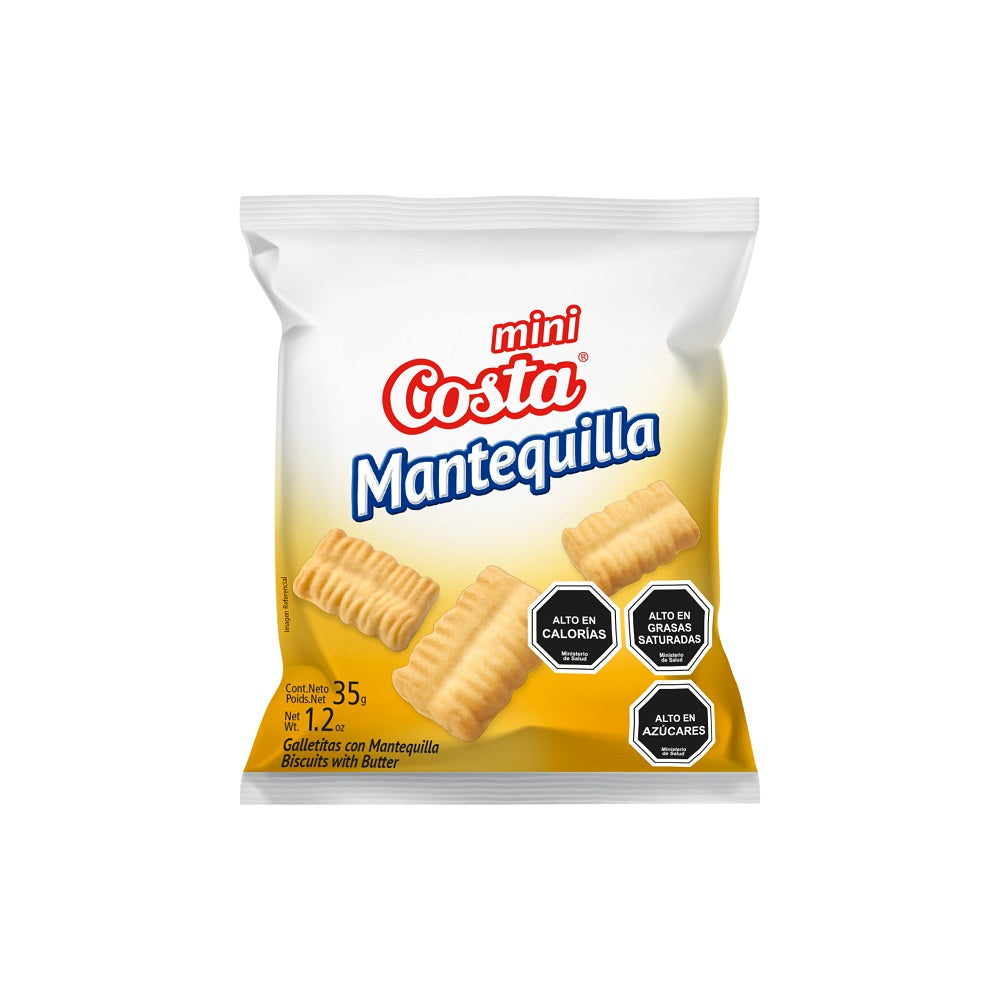 Galleta Dulce Mini Mantequilla 35 Gr