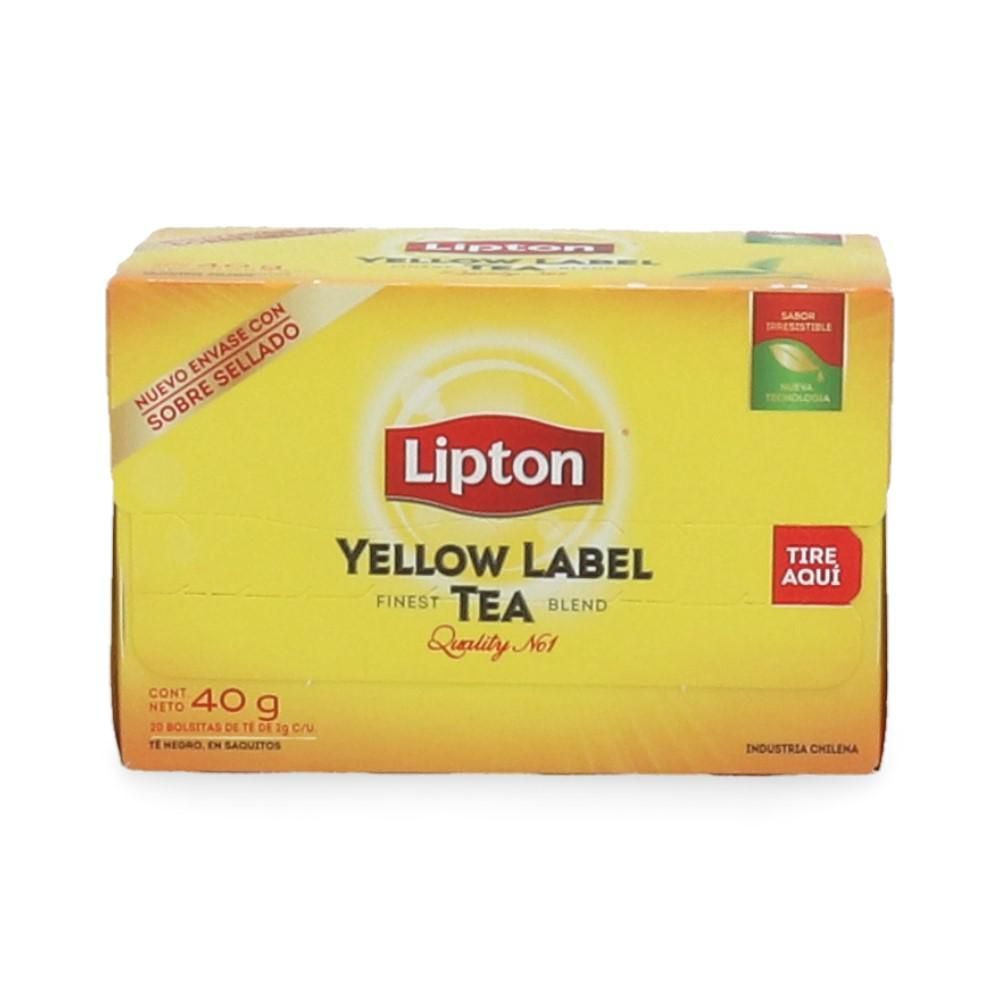 Té Negro Yellow Label 20 Bolsas