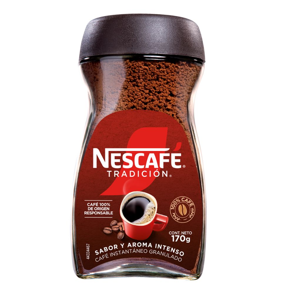 Café Instantáneo Tradición Granulado Frasco 170 Gr