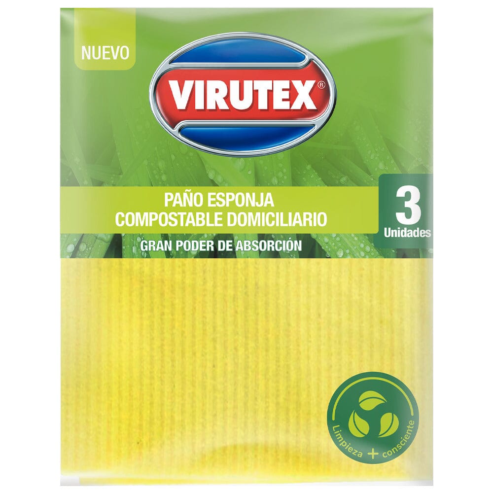 Paño Cocina Multipaño Spongi Absorbente 3 Unidades