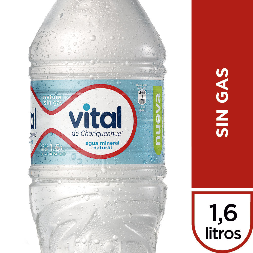 Agua Mineral Sin Gas 1.6 Lt