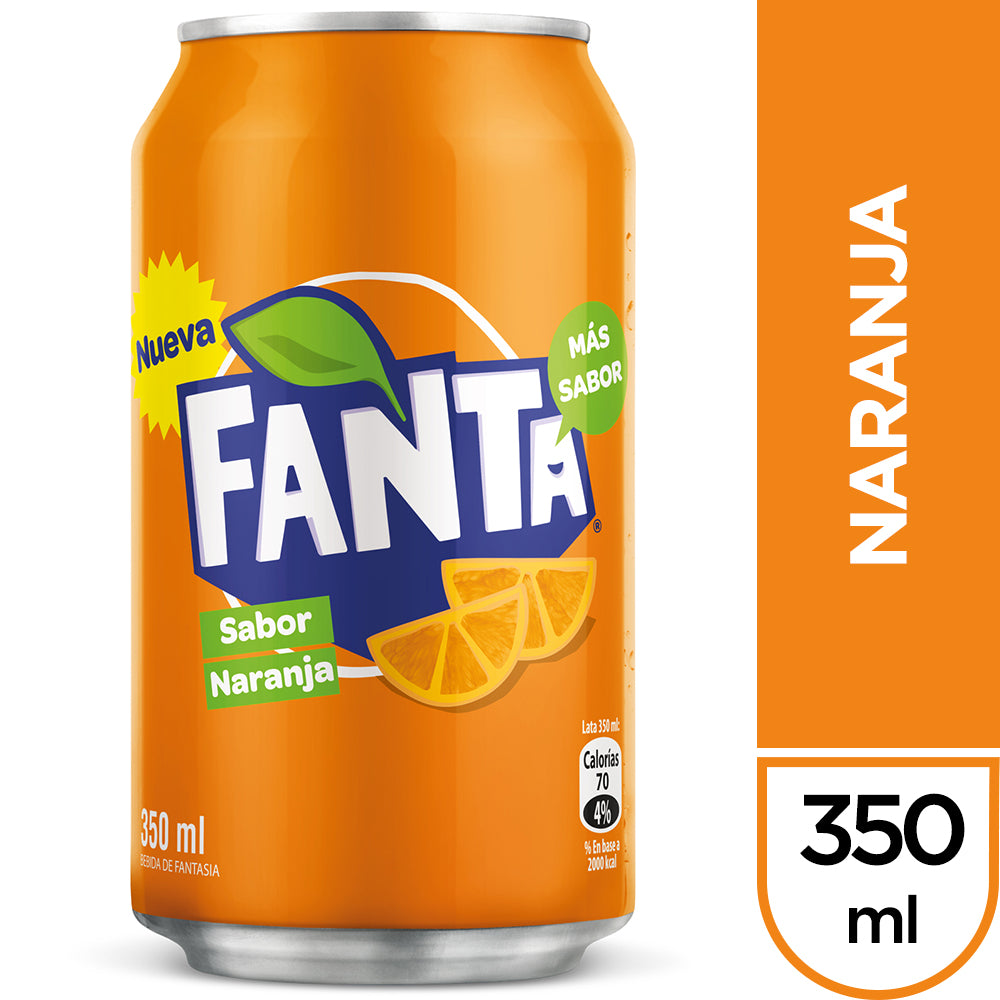 Bebida Lata Fanta 350 Cc