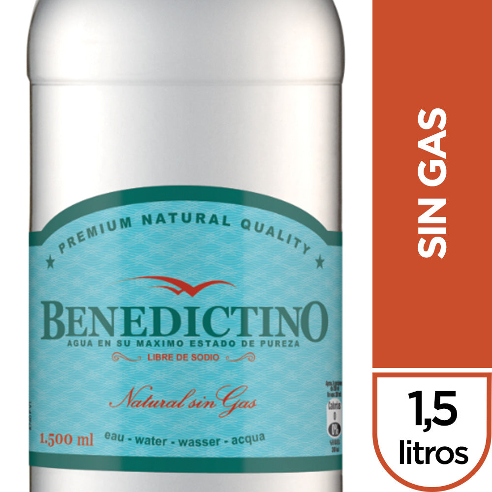 Agua Purificada Natural Sin Gas 1.5 Lt